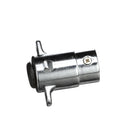 4 POLE ROUND CHROME CONNECTOR