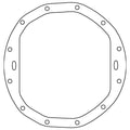 Cometic GM 8.875in .060in Fiber Differential Cover Gasket - 12 Bolt - Passenger Car