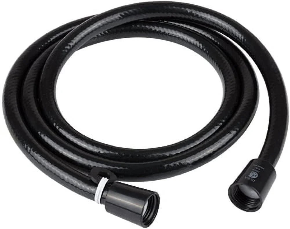 60 VINYL RV SHOWER HOSE BLACK