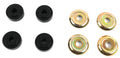 Energy Suspension Black Shock Tower Bushing Set 7/8in Nipple 3/8in ID 1-1/4in OD