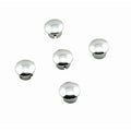 Chrome Wheel Plugs Fits wheels with 11/16 Inch diameter bolt holes Mr Gasket