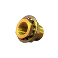 BRASS BULKHEAD FITTING 1/2 X 1/2 (F