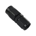 Fragola -4AN Straight Pro-Flow Hose End - Black