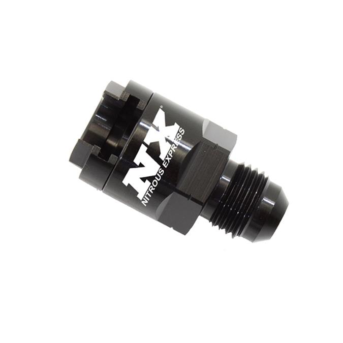 Nitrous Express - 3/8 to 8an Fuel Rail Adapter - 16373