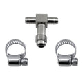 Nitrous Express - 5/16 FUEL T,   5/16 HOSE BARB TO 4AN MALE - 15235