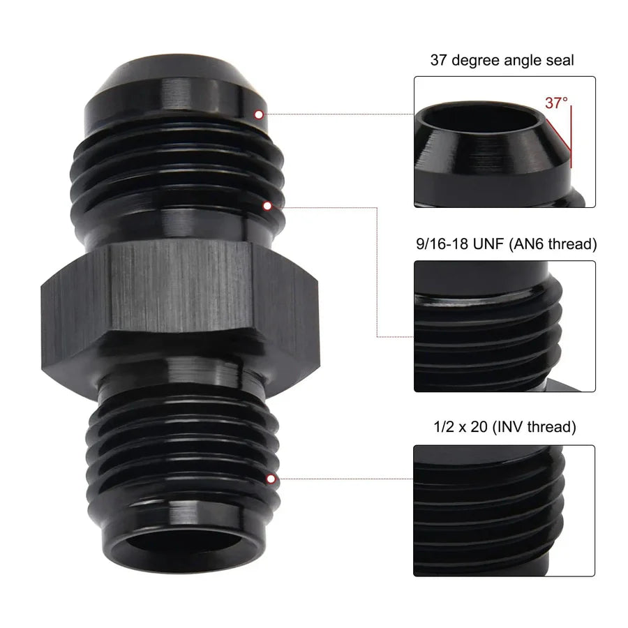 AN to Inverted Flare Adapter