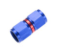 04 FEMALE TO FEMALE AN/JIC SWIVEL COUPLING RED&BLUE