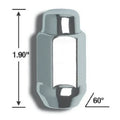 14MM X 2.00 ACORN EXTRA LONG (13/16IN HEX) LUG NUTS 4 BAGGED