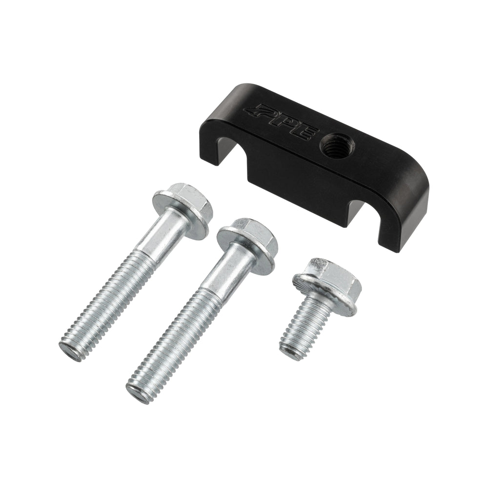 Pacific Performance Engineering Fuel Filter Mount Spacer Kit - GM 6.6L Duramax 2011-2016 LML - Black