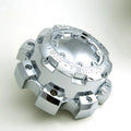 CHROME BOLT ON SHORT CAP