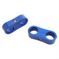 HOSE SEPARATOR FOR 8 BRAIDED BLUE ANODIZE