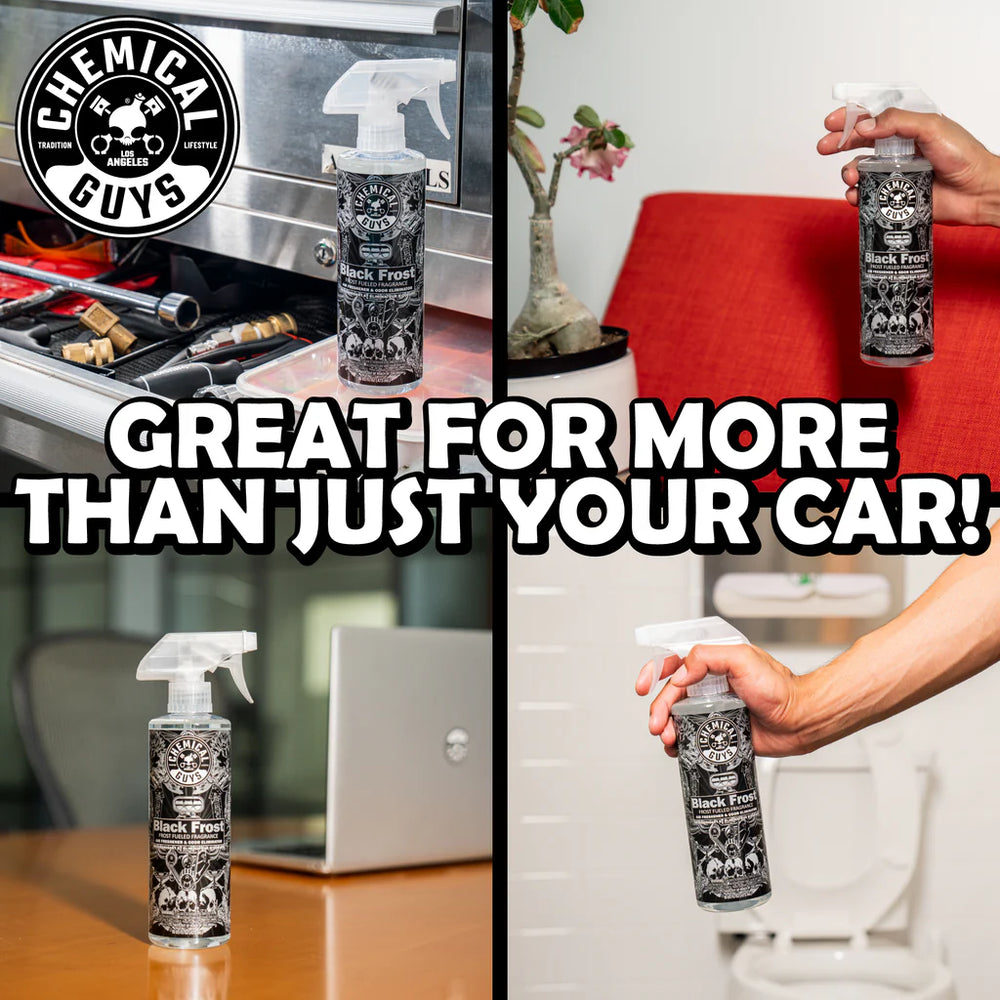 Chemical Guys Black Frost Air Freshener & Odor Eliminator - 16oz