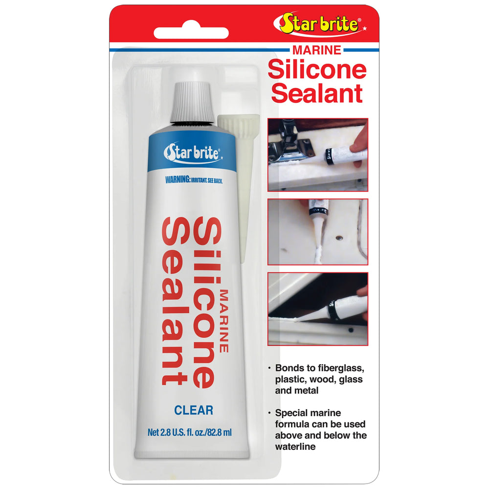 SILICONE SEALANT CLEAR 2.8 OZ.