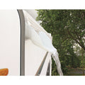 GUTTER SPOUT W/EXT WHITE 4PK (2 LEFT/2 RIGHT)