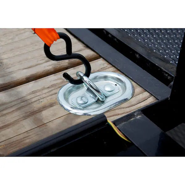 23/4IN OVAL PLATE ANCHOR RECESSED 250 LBS WLL (750 LBS BREAK STRENGTH) BULK