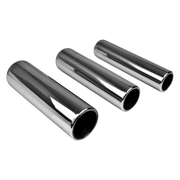 9.00IN SS PENCIL ROLLED SS EXHAUST TIP 2.00IN ID / 2.25IN OD