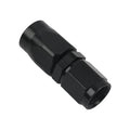 Fragola -6AN Straight Pro-Flow Hose End - Black