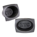 ACOUSTIC SPEAKER BAFFLES 6 1/2 INCH ROUND LARGE FRAME - PAIR