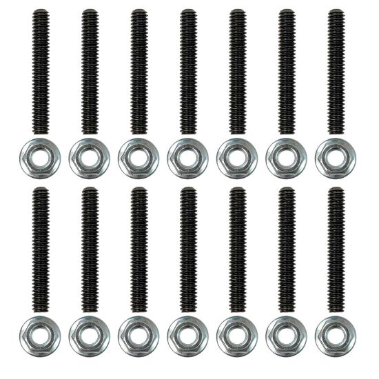 Moroso Chevrolet Big Block Fabricated Valve Covers Broached Stud Kit (Non-Serrated Flange Nuts)