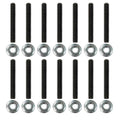 Moroso Chevrolet Big Block Fabricated Valve Covers Broached Stud Kit (Non-Serrated Flange Nuts)