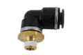 3/8IN DOT/PTC 1/8IN NPT 90 DEG SWIVEL ELBOW