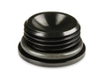 -8AN LOW PROFILE PORT PLUG, BLACK