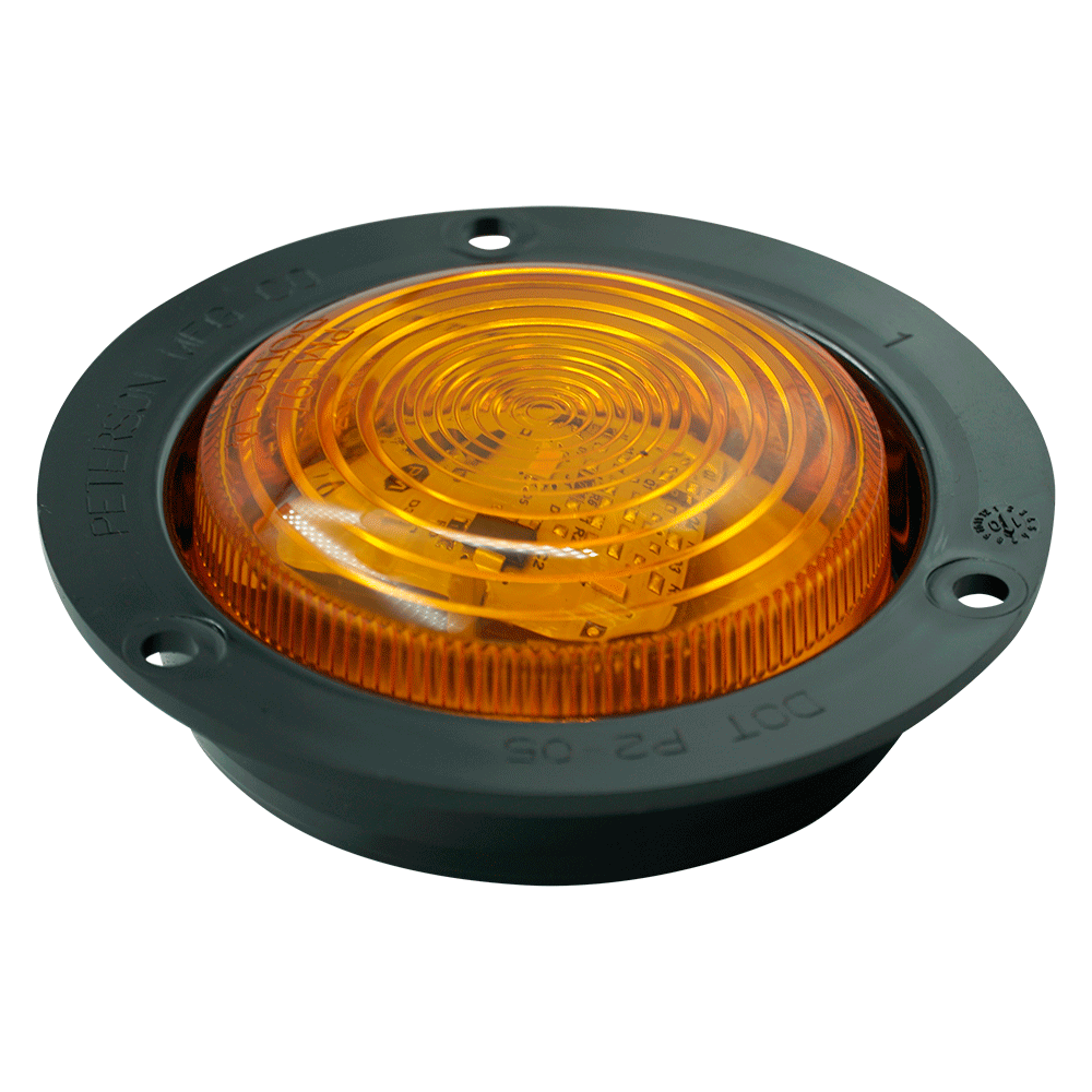 LED M/C PC RND AMP W/FLNG 2.5'
