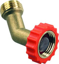 45 DEGREE HOSE SAVER LEADFREE BRASS