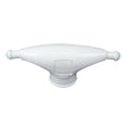 WHITE RUBBER SPREADER BOOT - MEDIUM
