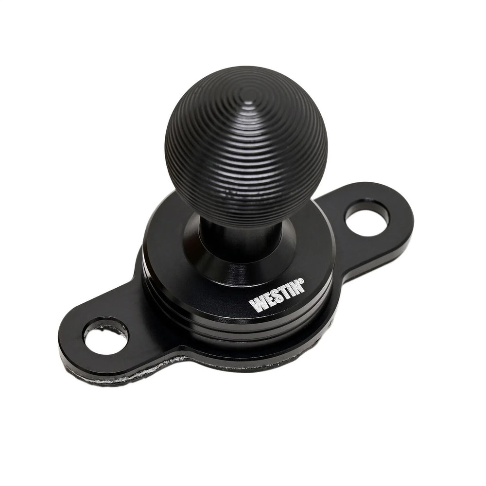 AMPS COMPATIBLE 2 HOLE 20MM BALL MOUNT 3 SEMIGLOSS BLACK