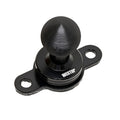 AMPS COMPATIBLE 2 HOLE 20MM BALL MOUNT 3 SEMIGLOSS BLACK