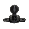 AMPS COMPATIBLE 2 HOLE 20MM BALL MOUNT 3 SEMIGLOSS BLACK