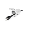 UNIVERSAL AC BCPLUG HOLDER - WHITE