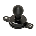 AMPS COMPATIBLE 2 HOLE 20MM BALL MOUNT 4 SEMIGLOSS BLACK