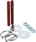 Alum Hood Pin Kit 3/8in Blue
