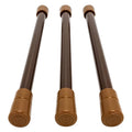 BAR CUPBOARD 3PACK 10IN TO 17IN BROWN (E/F)