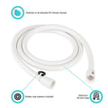 60 VINYL RV SHOWER HOSE WHITE