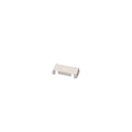 6IN POLAR WHITE COMPOSITE IN TIN STYLE DOOR HOLDER