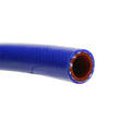 HPS Performance 3/4 ID Red high temp reinforced silicone heater hose Max Working Pressure 70 psi Max Temperature Rating: 350F Bend Radius: 3