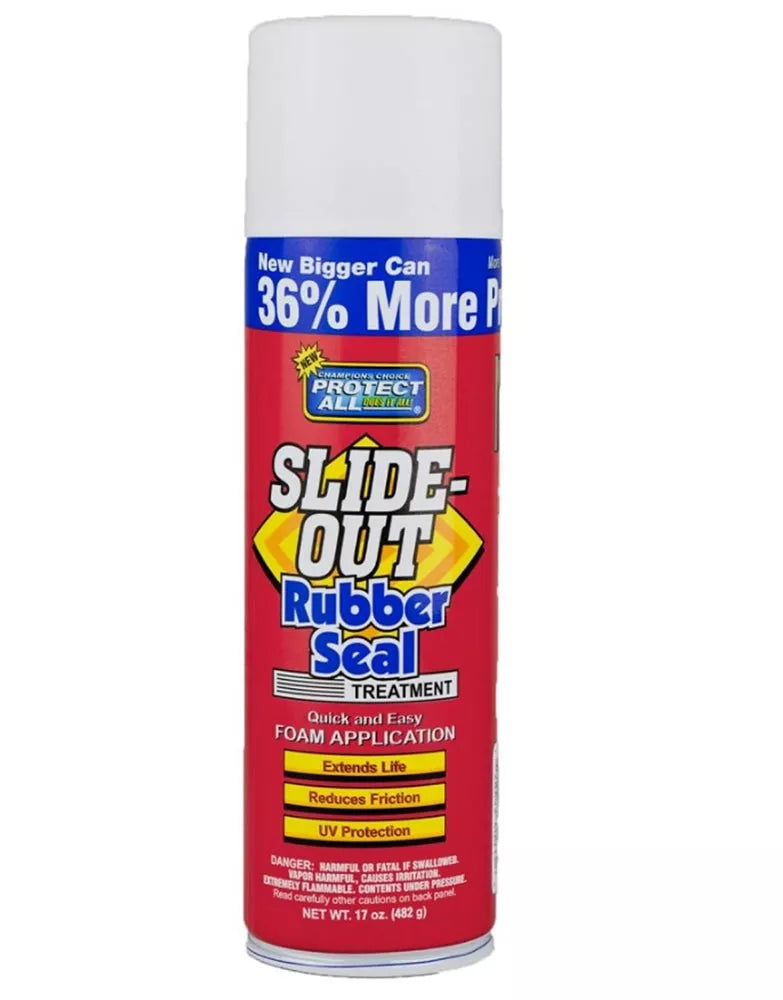 SLIDE-OUT RUBBER SEAL TREATMENT,17