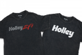 LTS HOLLEY GARMENT WASH TEE - BLACK