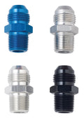 Fragola -6AN x 3/8 NPT Straight Adapter - Chrome