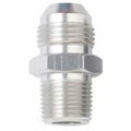 Fragola -6AN x 3/8 NPT Straight Adapter - Chrome