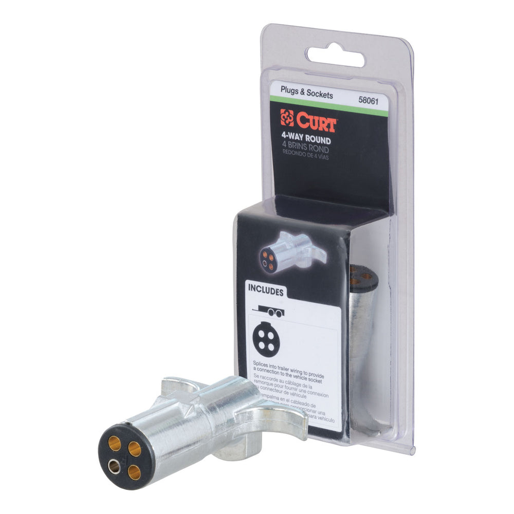 4 WAY ROUND TRAILER END PACKAGED