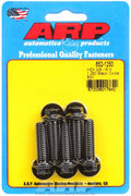 ARP 3/8-16 X 1.250 hex black oxide bolts