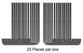 EXHAUST HANGER UNIVERSAL 5/16INx11/4IN ROD 8IN LENGTH 90 DEGREE JHOOK
