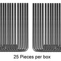 EXHAUST HANGER UNIVERSAL 5/16INx11/4IN ROD 8IN LENGTH 90 DEGREE JHOOK