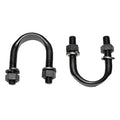 Yoke U-Bolt Kit Front Dana 20/27/25/30/300 Amc 20 Reverse For U-Bolt Style Yoke For Tapered Axle Shafts 1941-1945 Mb / Gpw 1946-1949 CJ2A 1949-1953 CJ3A 1953-1964 CJ3B 1955-1975 OMIX
