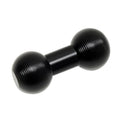 20MM TO 20MM CONNECTOR BALL FOR ARM MOUNT SEMIGLOSS BLACK