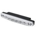 8 PIECES WHITE LED DRL WITH CHROME